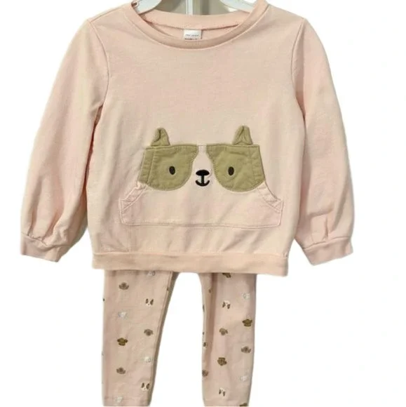 GIRLS TWO PIECE DOG PULL OVER SET- SIZE 3T - Picture 3 of 9